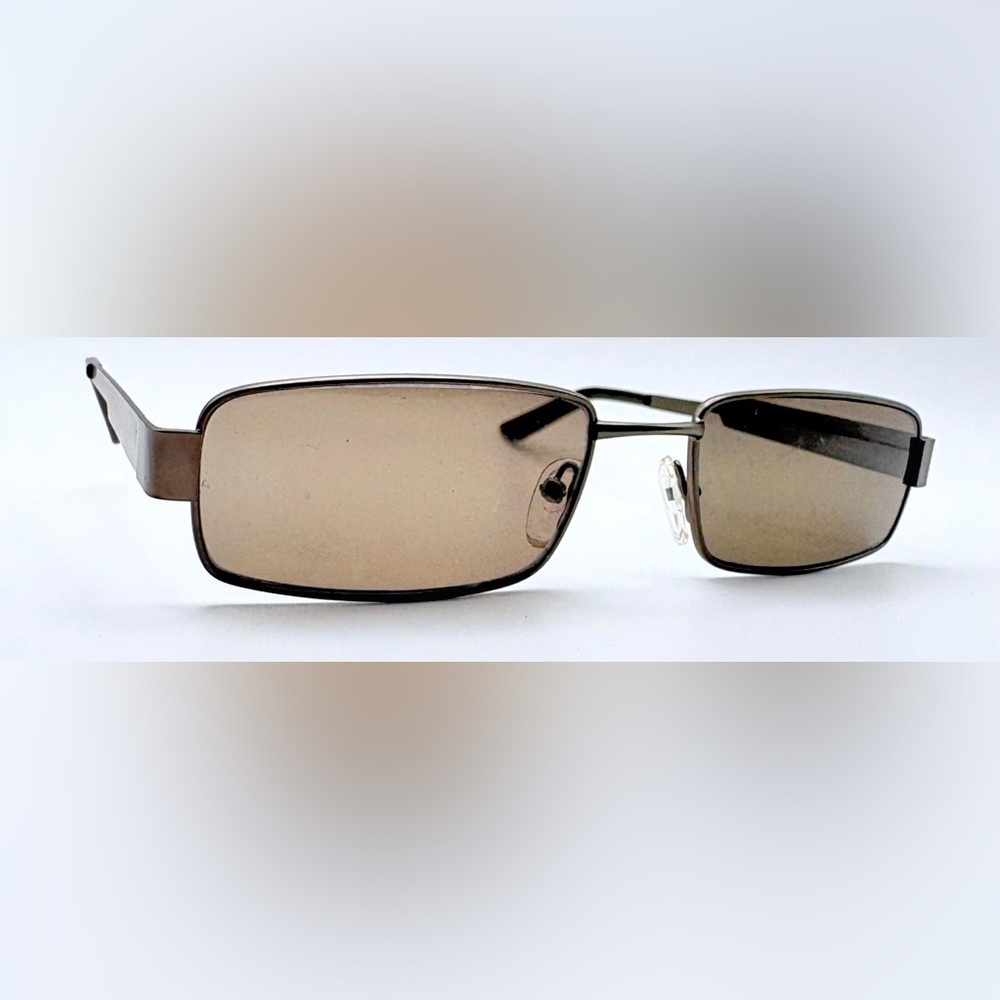 Capri P785 Gunmetal Rectangular Sunglasses Frames Only
